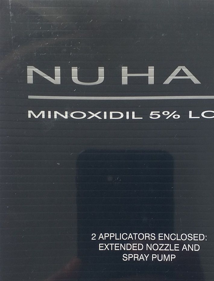 Nuhair 60ml Contains: Minoxidil 5% Lotion